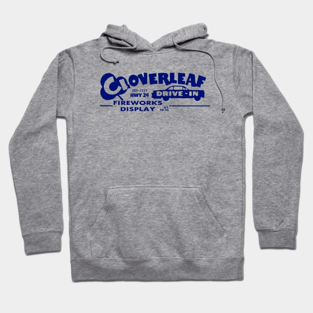 Cloverleaf Drive In Topeka Hoodie by TopCityMotherland